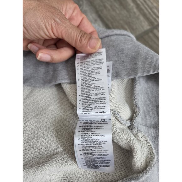 Adidas Cotton Jersey Light Gray Mebs Sweatshirt Size 2XL. VGUC - Picture 4 of 6